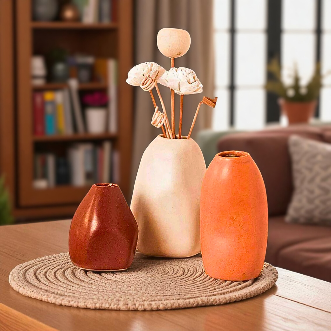 Teardrop Vases - Set of 3