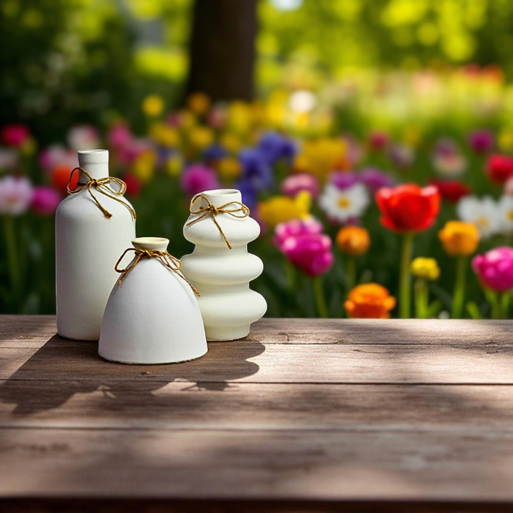 Fair Ladies - Set of 3 Vases