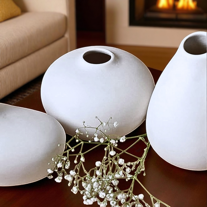 Elegant Blobs - Set of 3 Vases