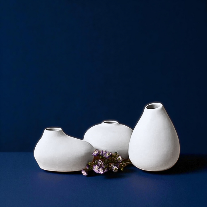 Elegant Blobs - Set of 3 Vases