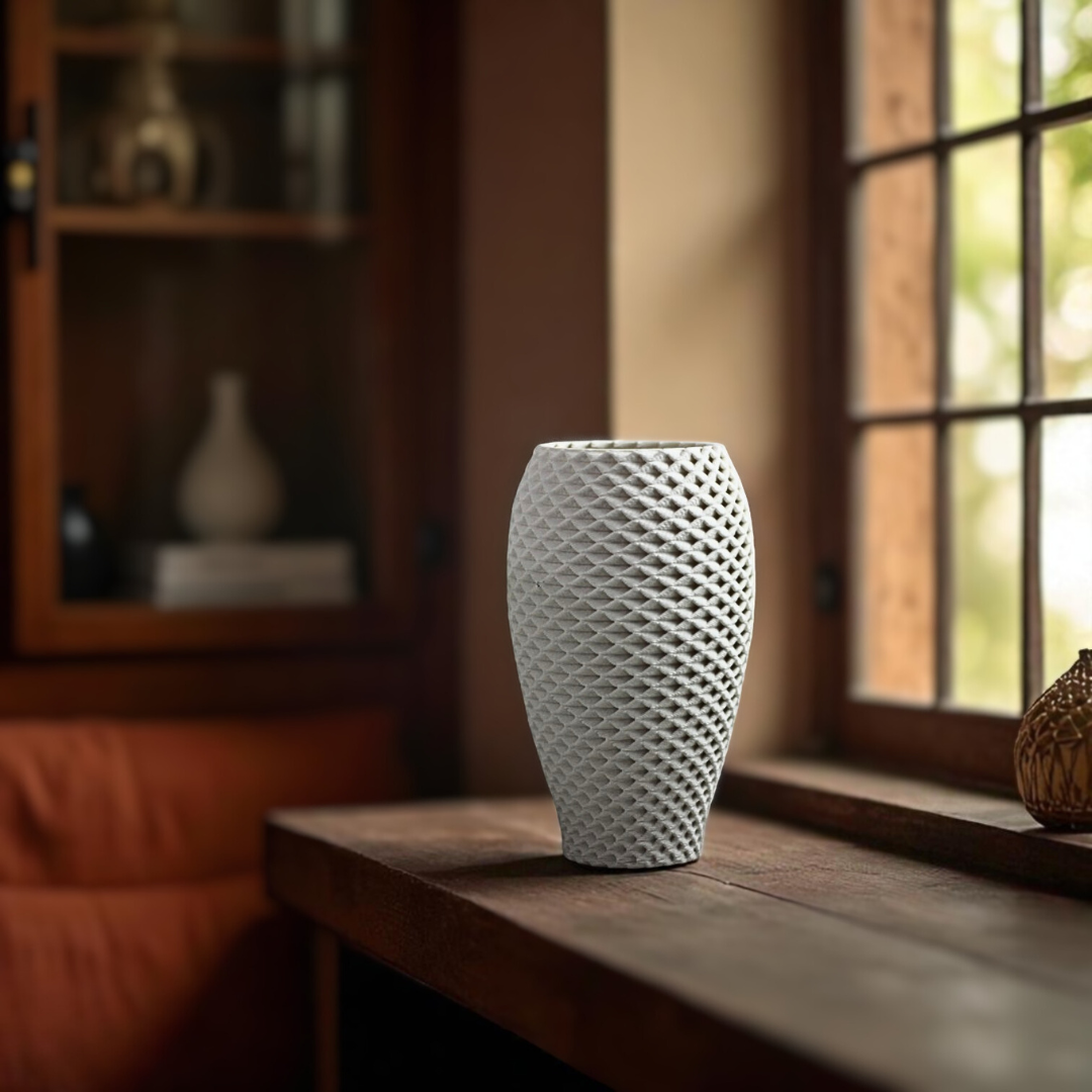 Luxury 3D Printed Perforated Vase