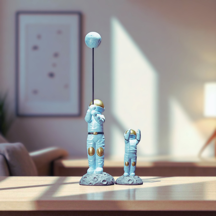 "The Astronaut's Legacy" Resin Sculpture