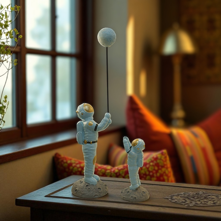 "The Astronaut's Legacy" Resin Sculpture