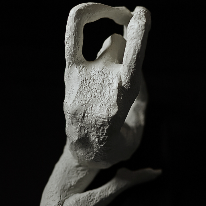 The Yogini Resin Sculpture - Pigeon Pose