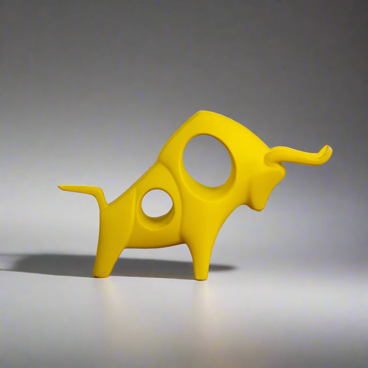 Charging Bull Resin Sculpture
