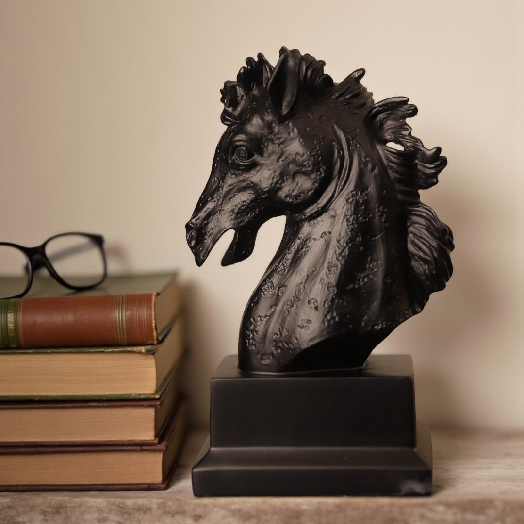 Majestic Stallion Resin Statue