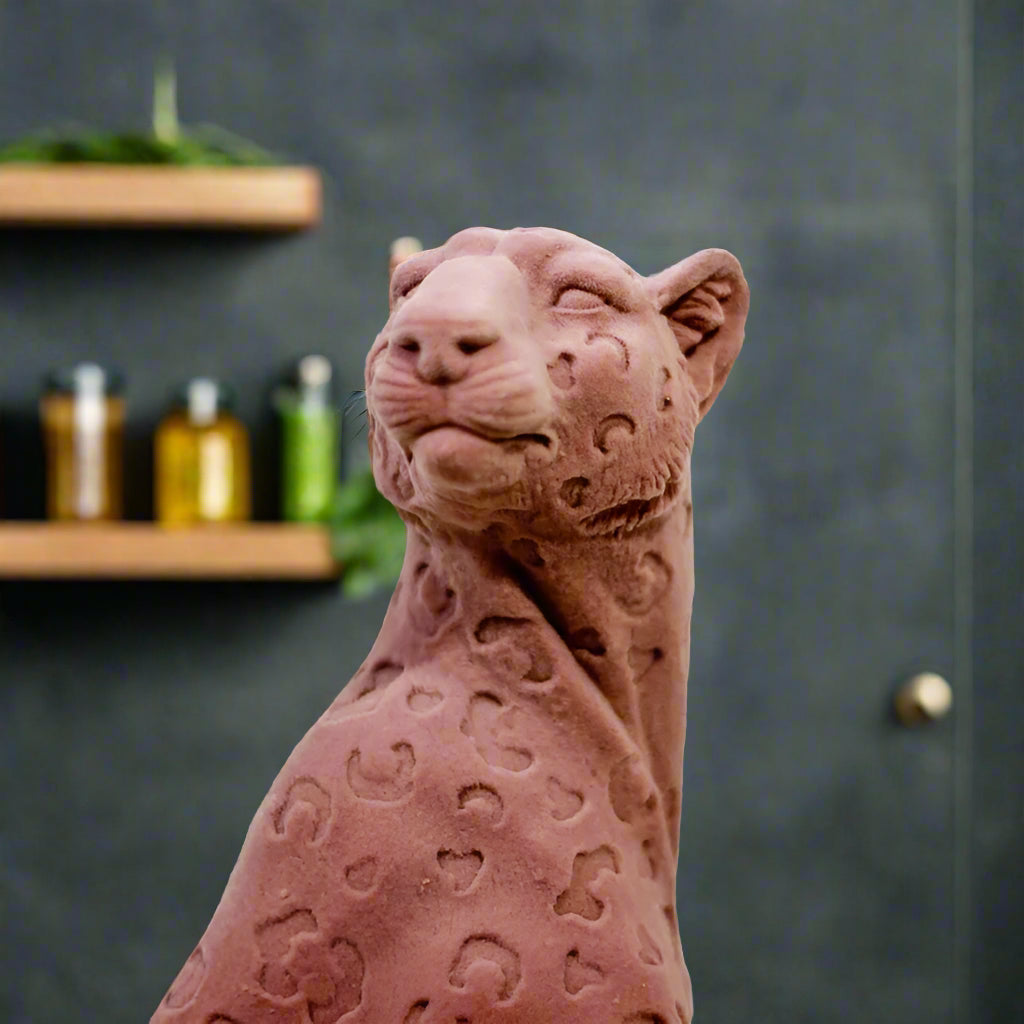 Seated Leopard - Velvet