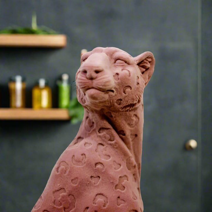 Seated Leopard - Velvet