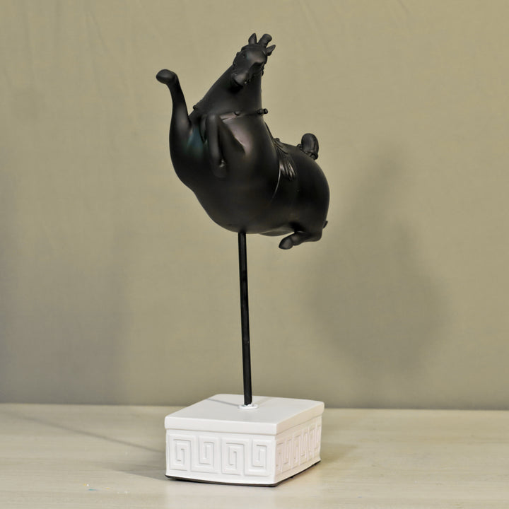 The Black Prancing Ponies (Set of 3)