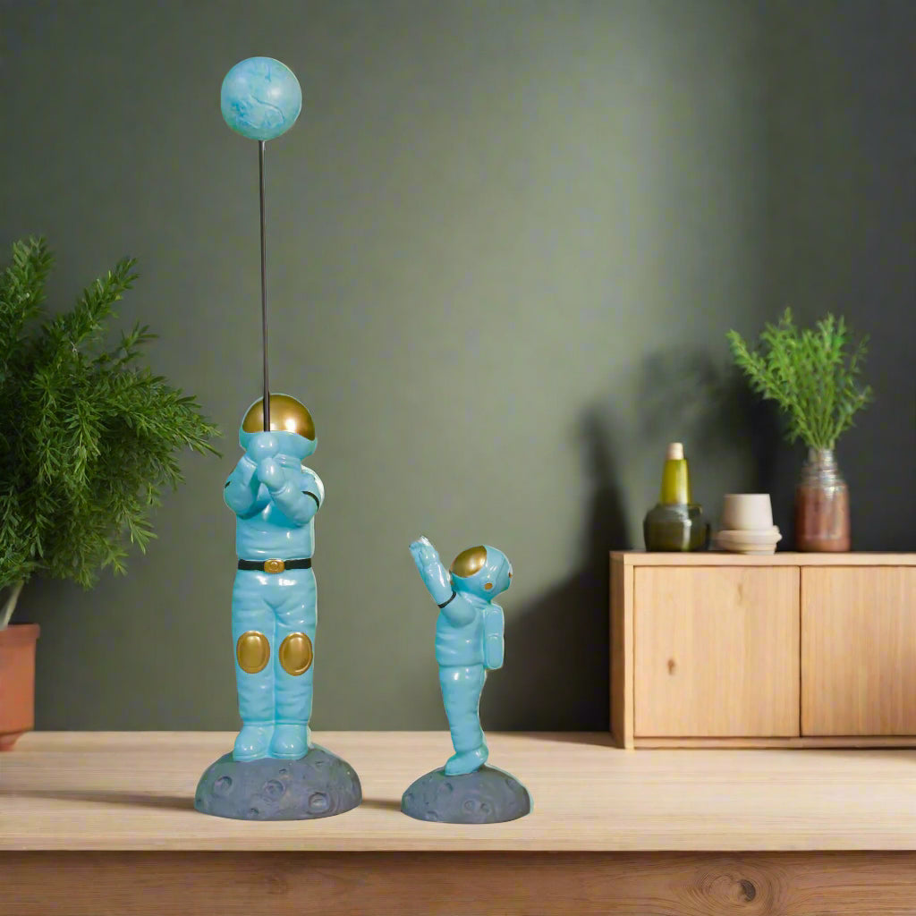 "The Astronaut's Legacy" Resin Sculpture