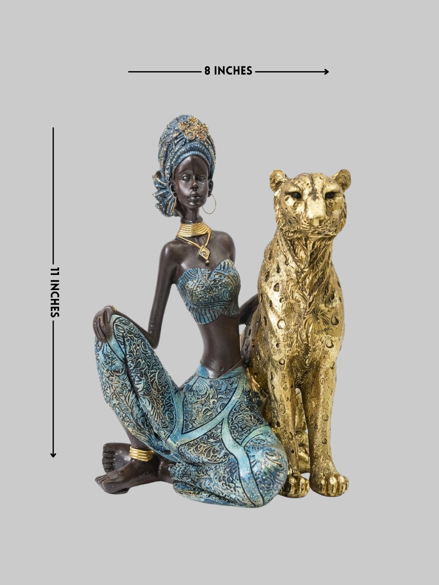 La Reine Panther Queen Sculpture