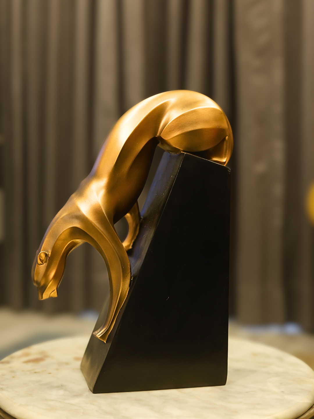 Prowling Panther Resin Sculpture Large