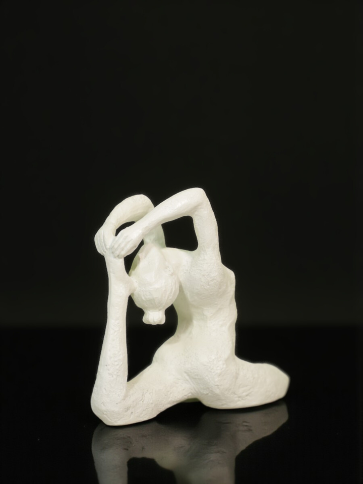 The Yogini Resin Sculpture - Pigeon Pose