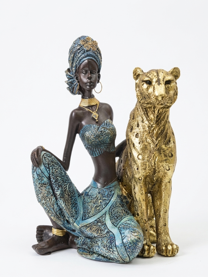 La Reine Panther Queen Sculpture