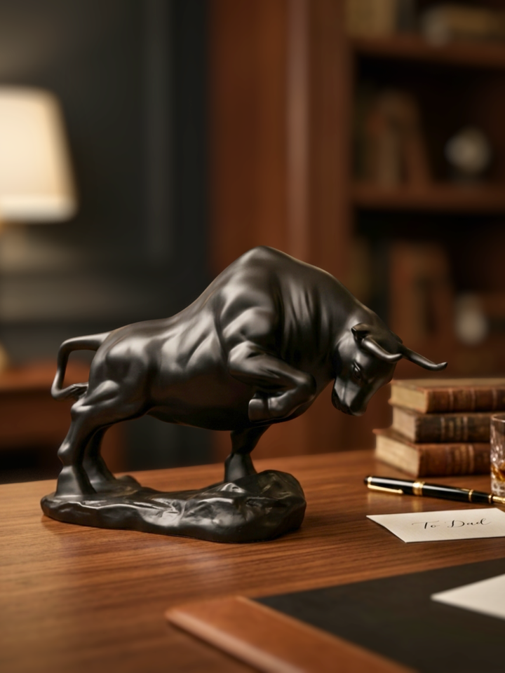 The Mighty Bull (Toro Bravo) Resin Sculpture