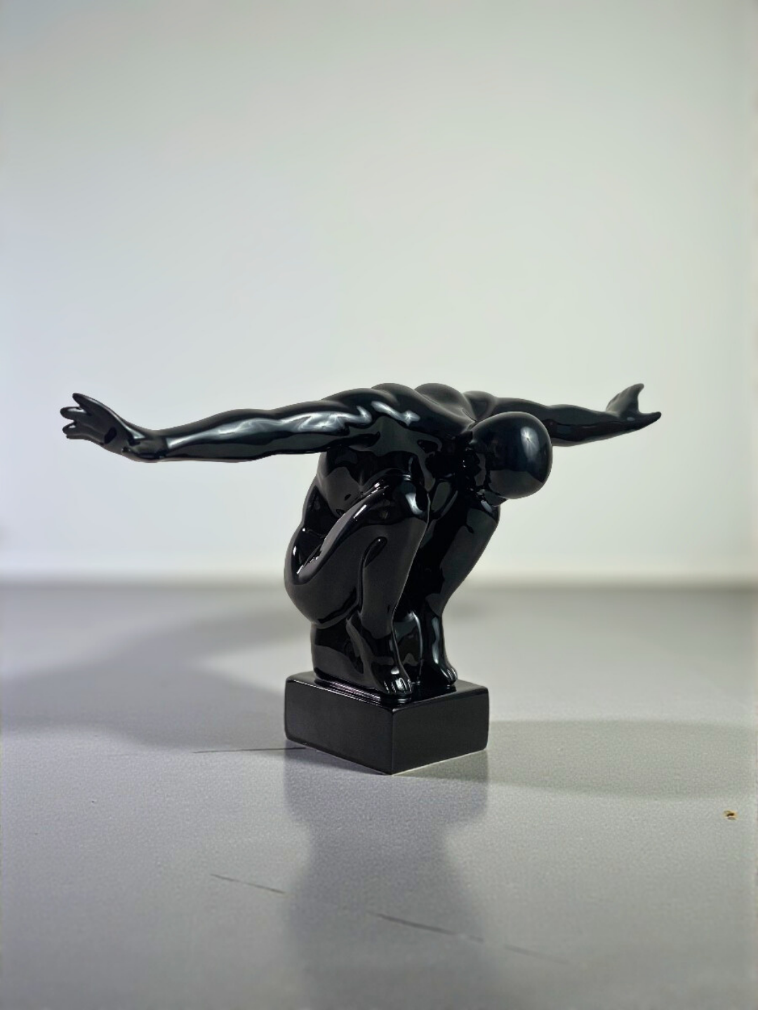 The Contender Resin Sculpture