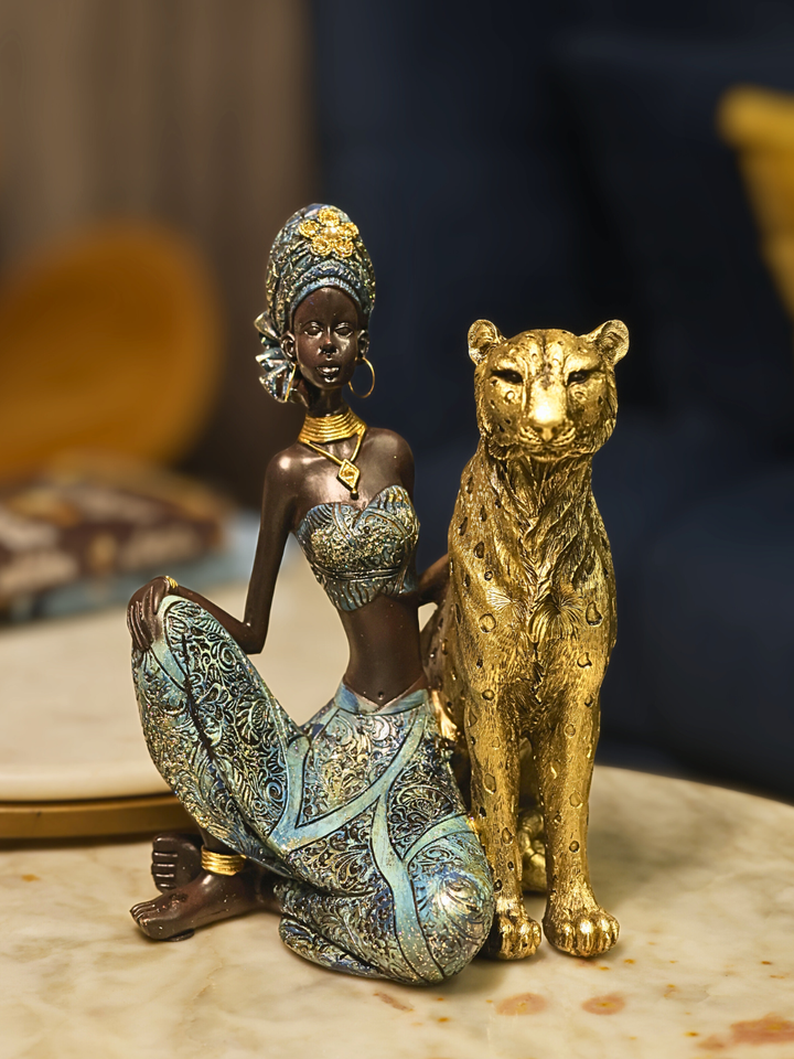 Queen of the Untamed Resin Sculpture