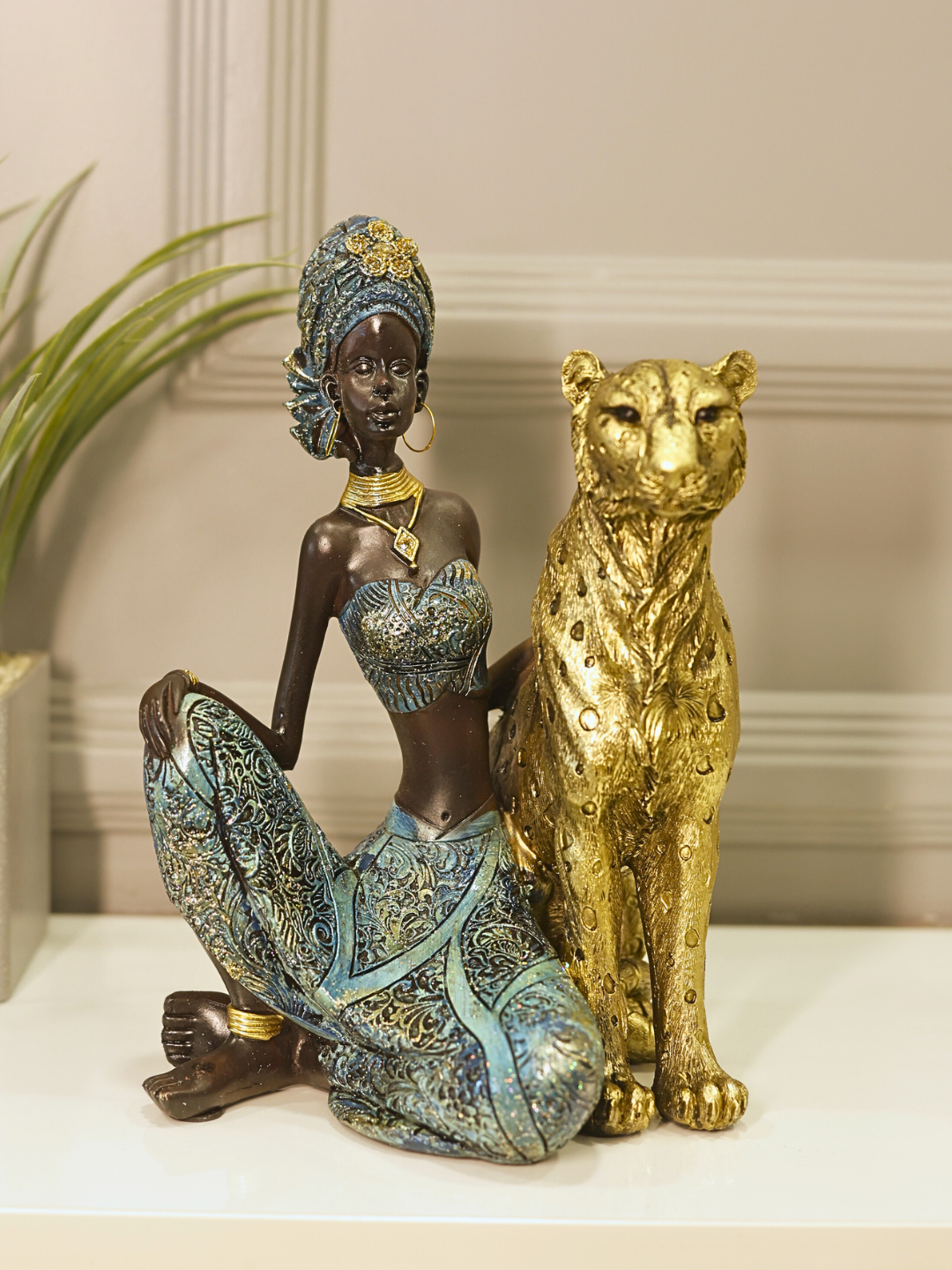 Queen of the Untamed Resin Sculpture