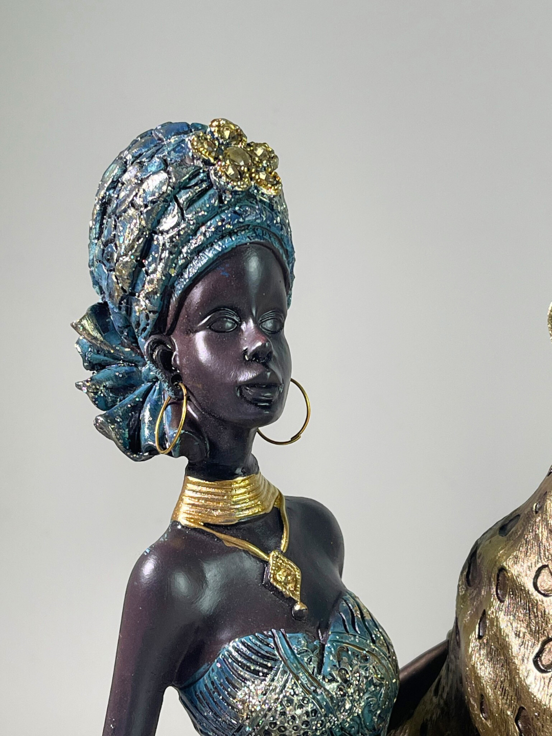 Queen of the Untamed Resin Sculpture