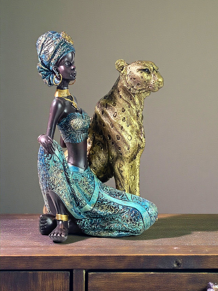 Queen of the Untamed Resin Sculpture