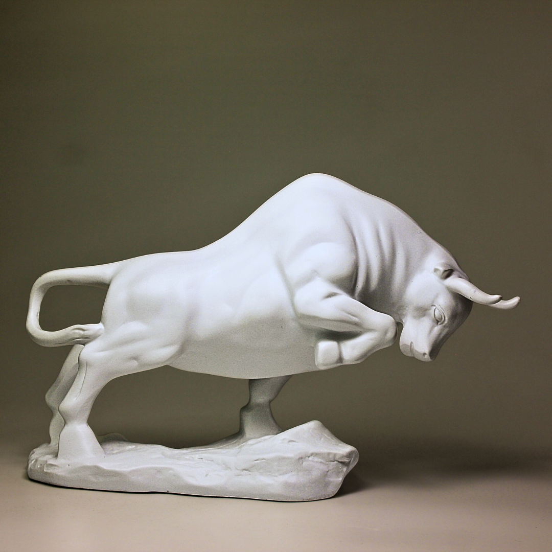 The Mighty Bull (Toro Bravo) Resin Sculpture