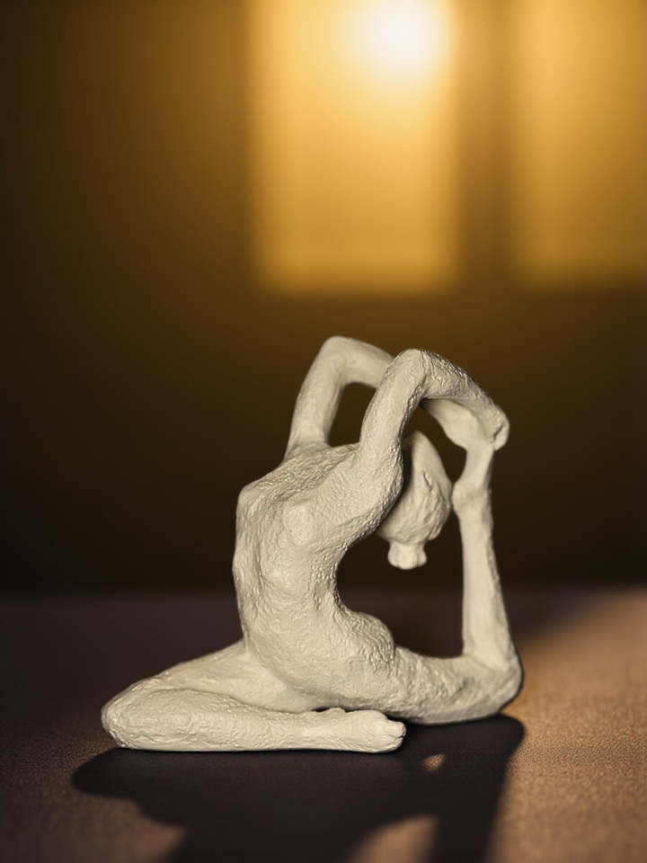 The Yogini Resin Sculpture - Pigeon Pose