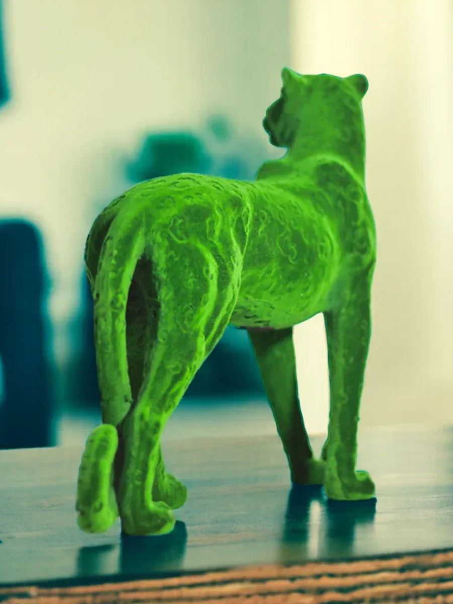 The Green Machine (Velvet Finish Panther)