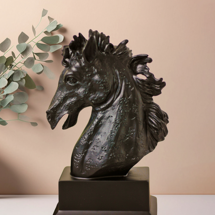 Majestic Stallion Resin Statue