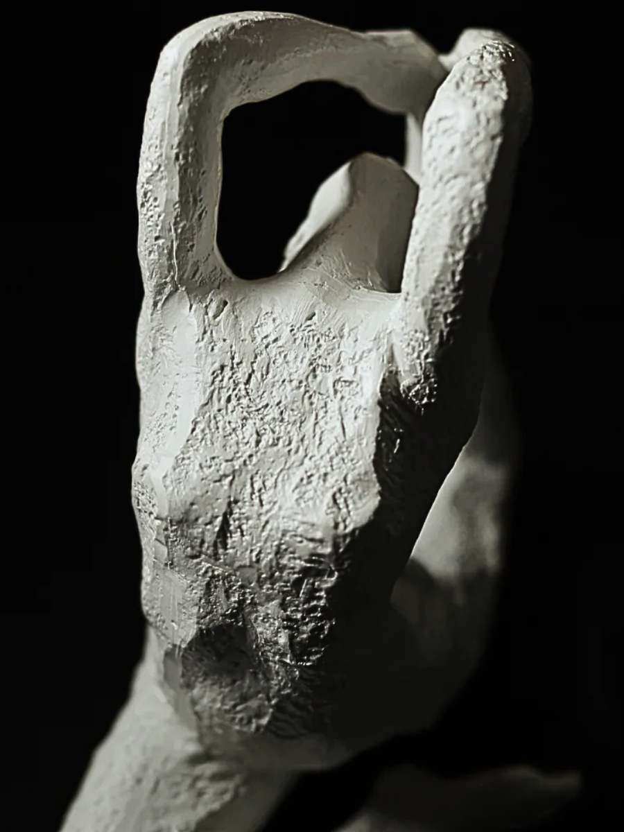 The Yogini Resin Sculpture - Pigeon Pose