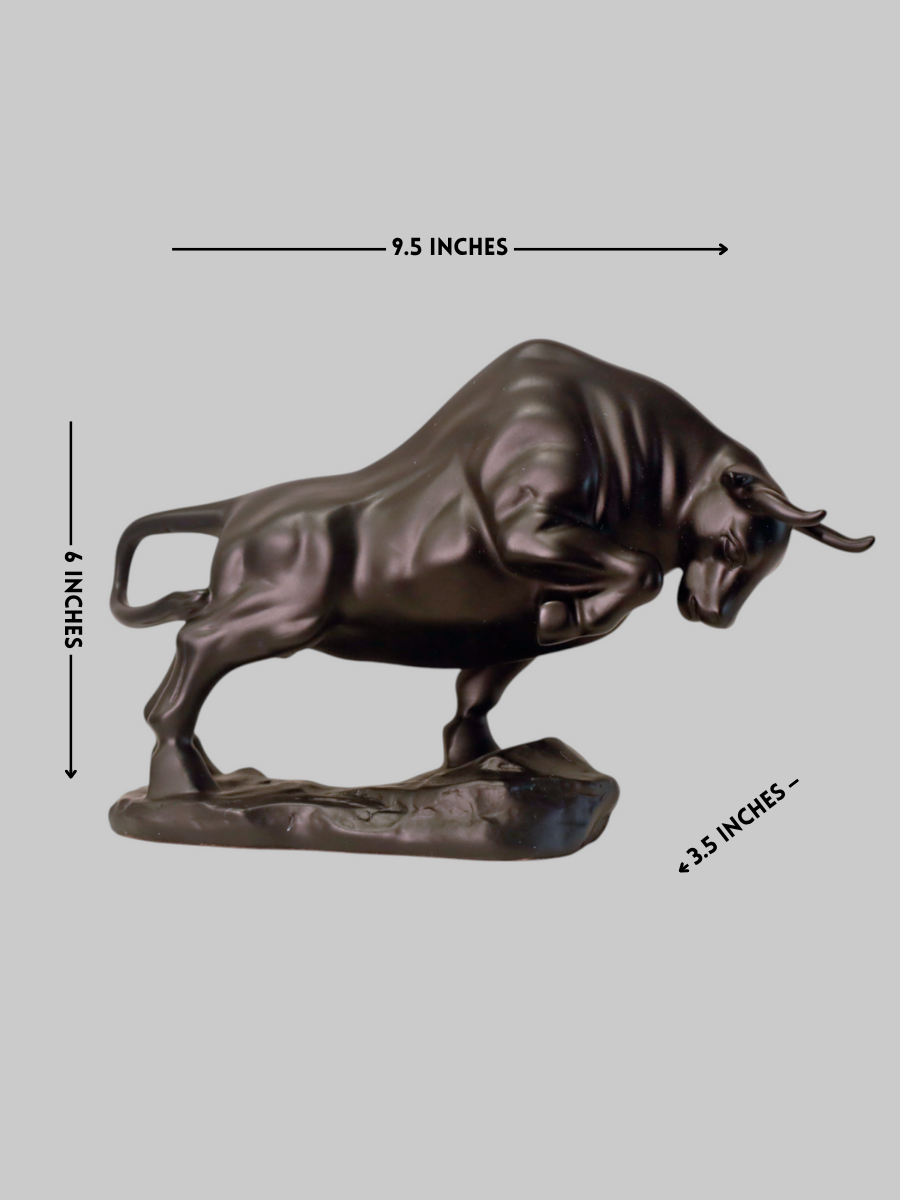 The Mighty Bull (Toro Bravo) Resin Sculpture