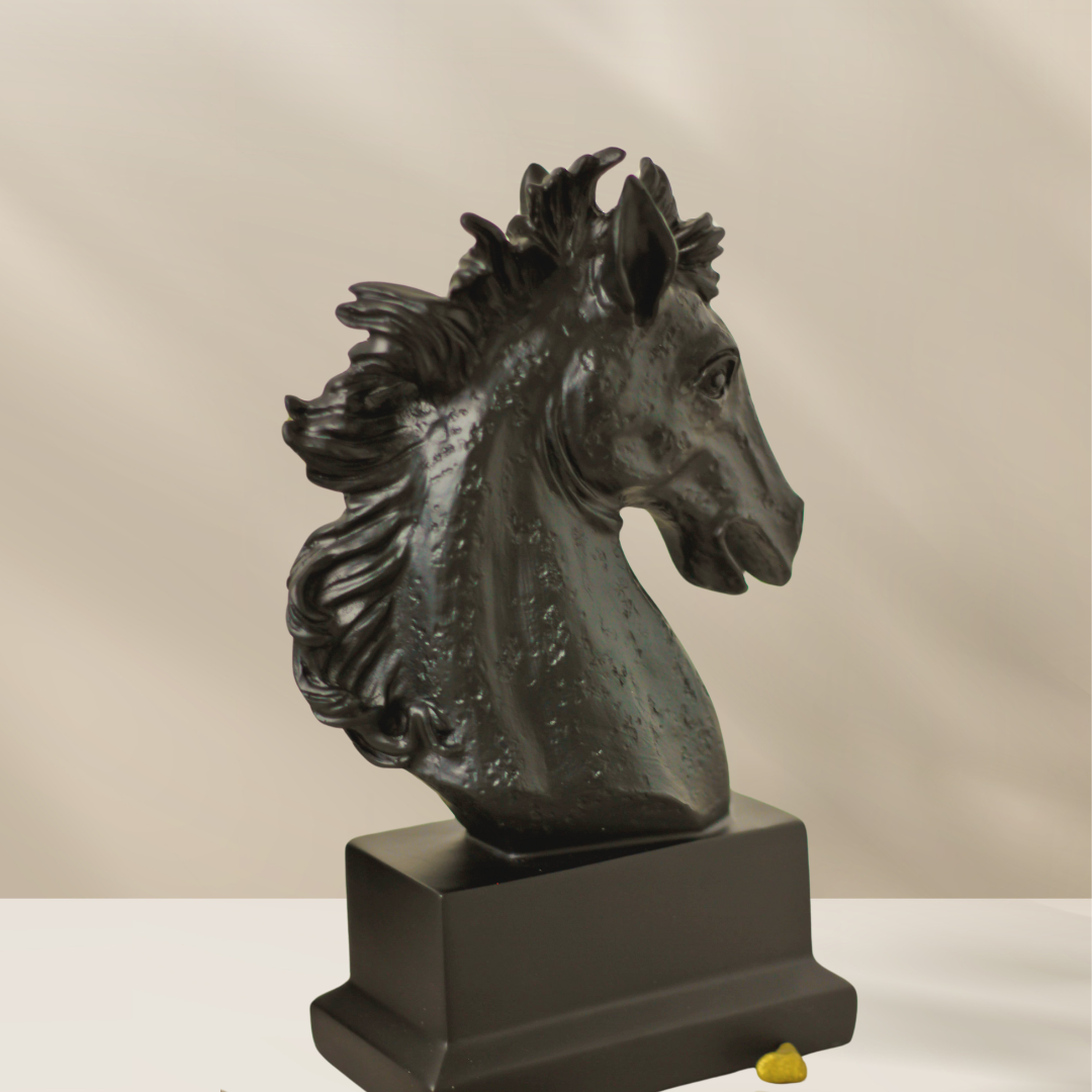 Majestic Stallion Resin Statue