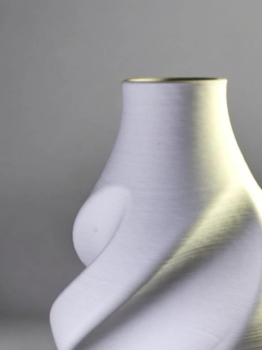 Luxury 3D Printed Twisting Vase