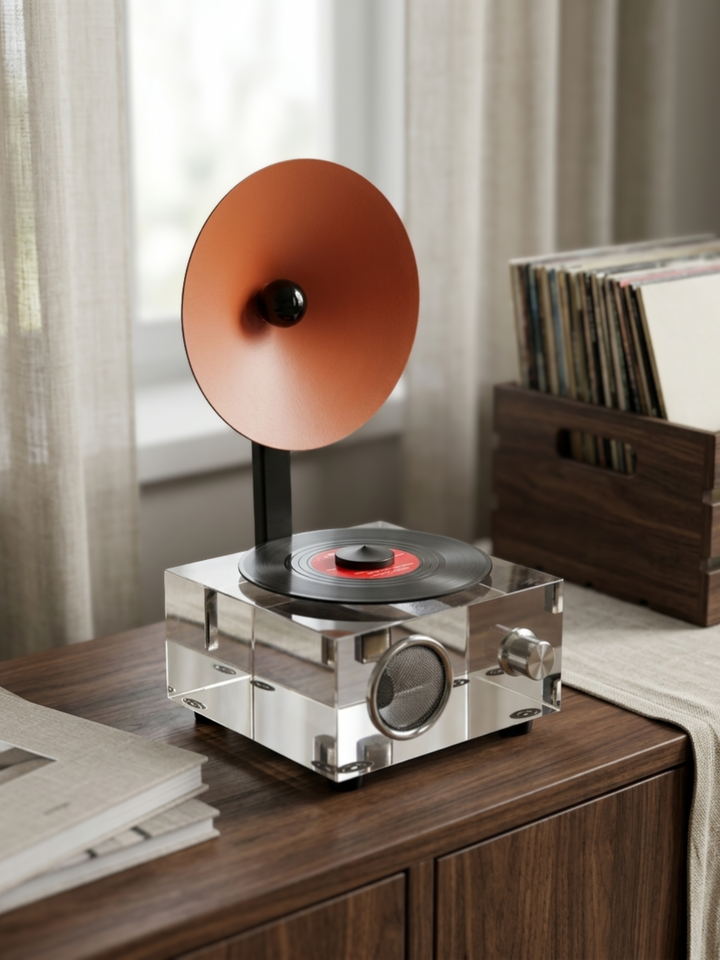 Silent Gramophone Decor