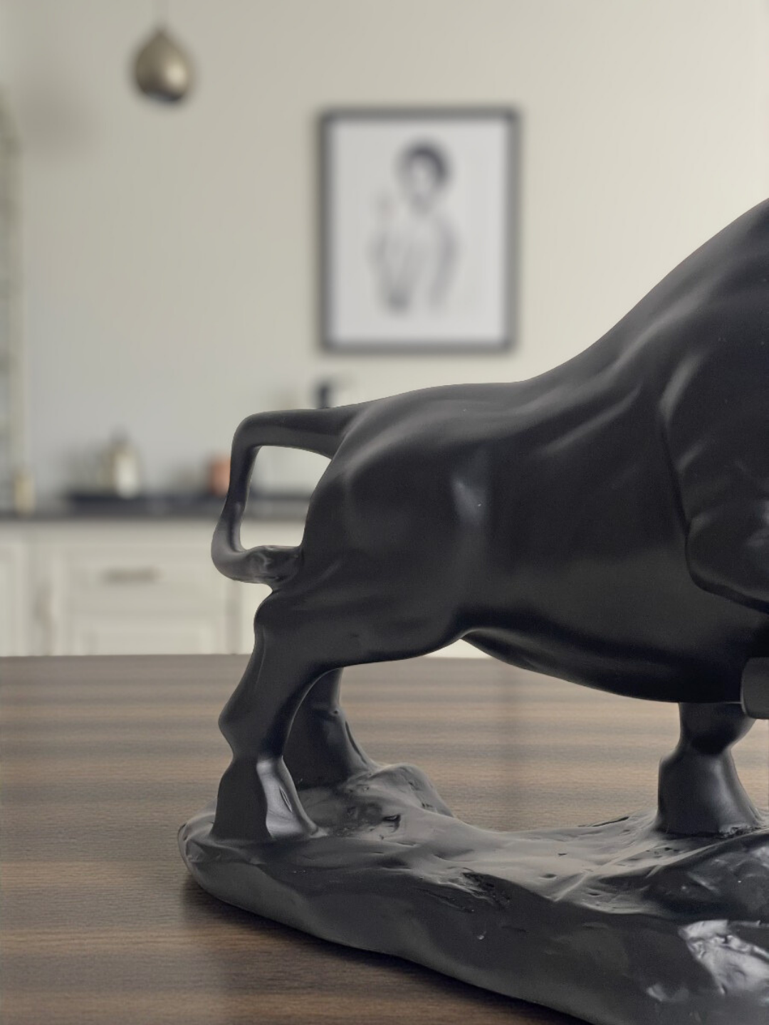 The Mighty Bull (Toro Bravo) Resin Sculpture