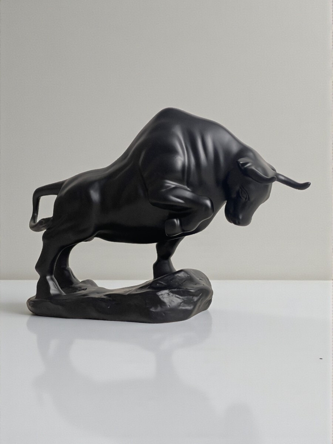 The Mighty Bull (Toro Bravo) Resin Sculpture