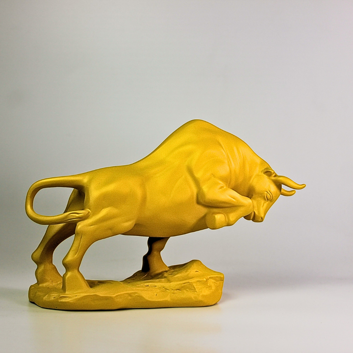 The Mighty Bull (Toro Bravo) Resin Sculpture
