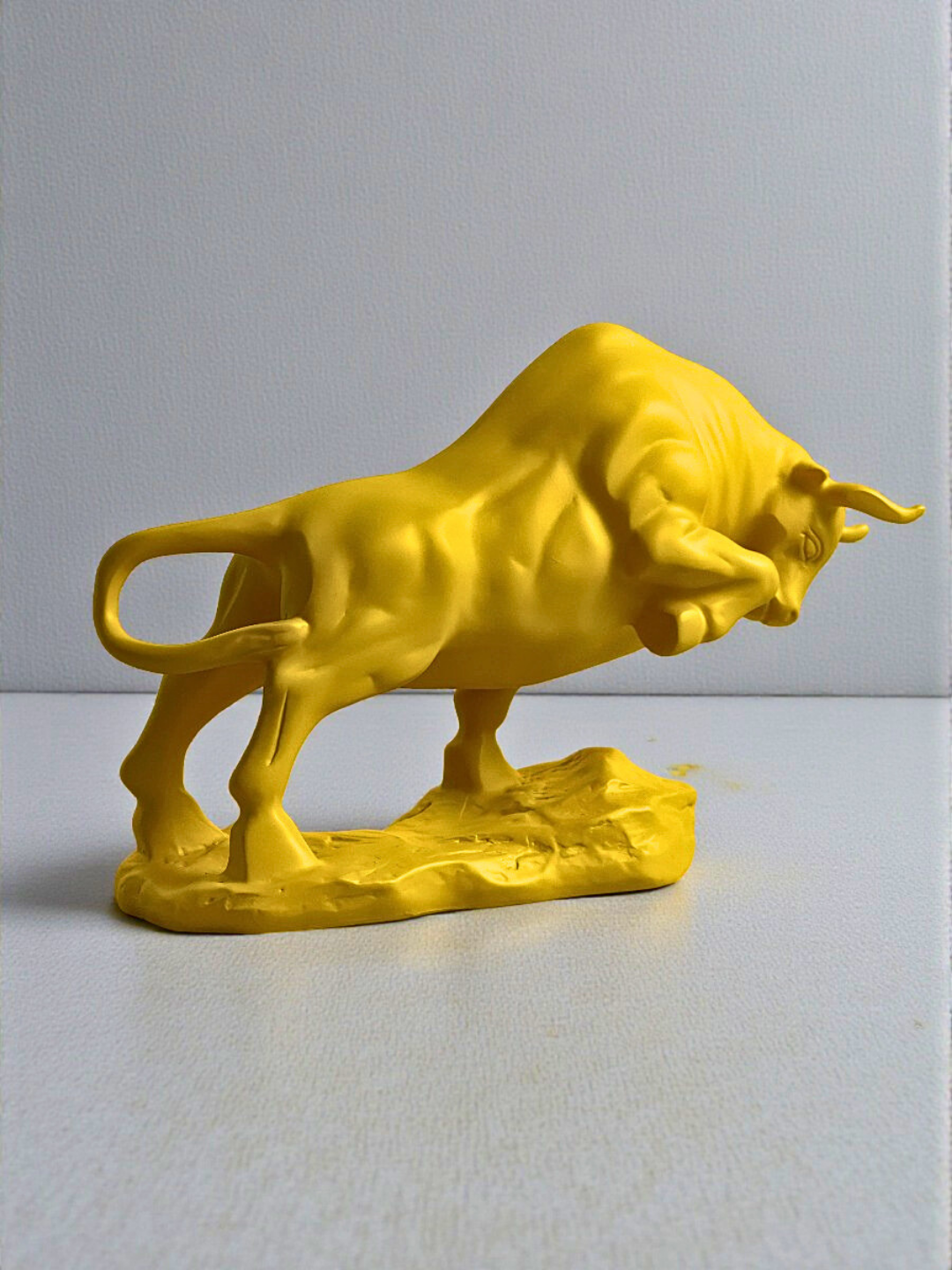 The Mighty Bull (Toro Bravo) Resin Sculpture