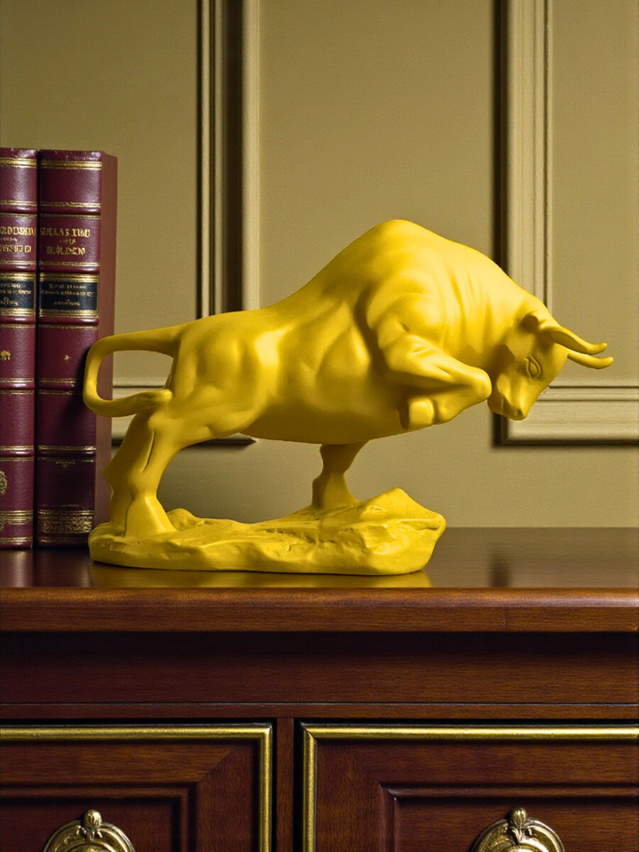 The Mighty Bull (Toro Bravo) Resin Sculpture