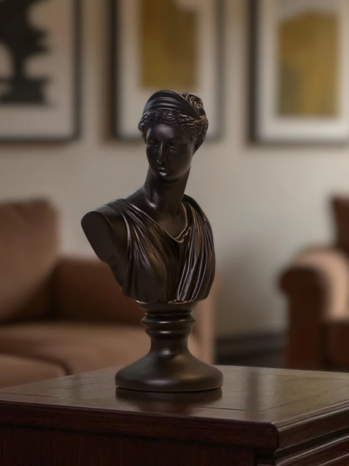 Wisdom of Athena Resin Sculpture