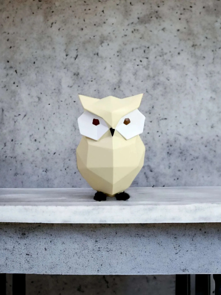 Hooter Family - Set of 3 Owl Figurines