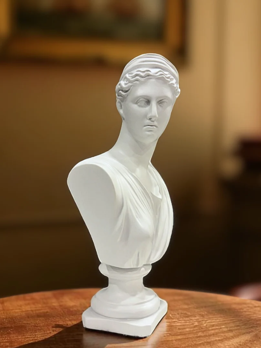 Wisdom of Athena Resin Sculpture