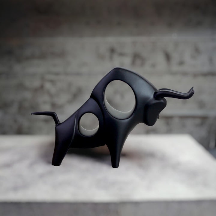 Charging Bull Resin Sculpture