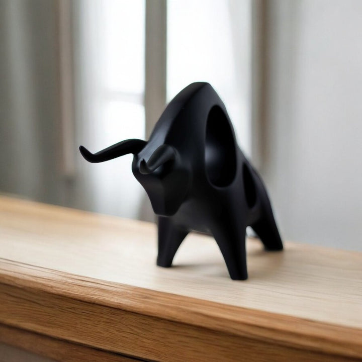 Charging Bull Resin Sculpture