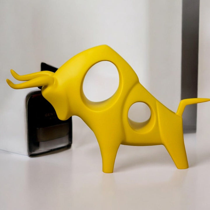 Charging Bull Resin Sculpture