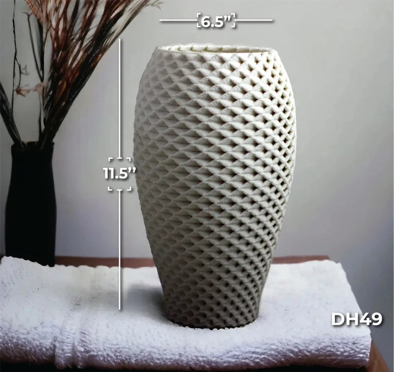 Luxury 3D Printed Perforated Vase