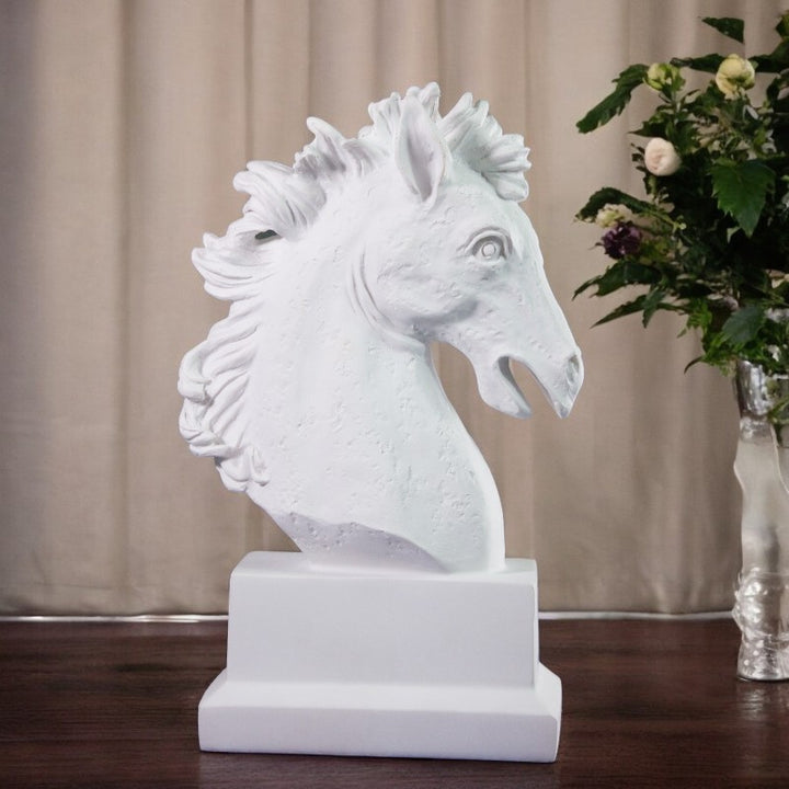 Majestic Stallion Resin Statue