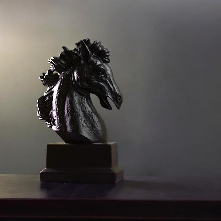 Majestic Stallion Resin Statue