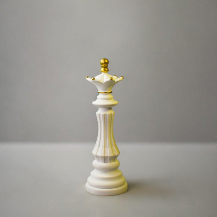 Empress Chess Decor - White