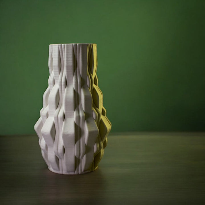 Luxury 3D Printed Patterned Vase