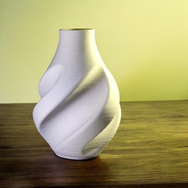 Luxury 3D Printed Twisting Vase